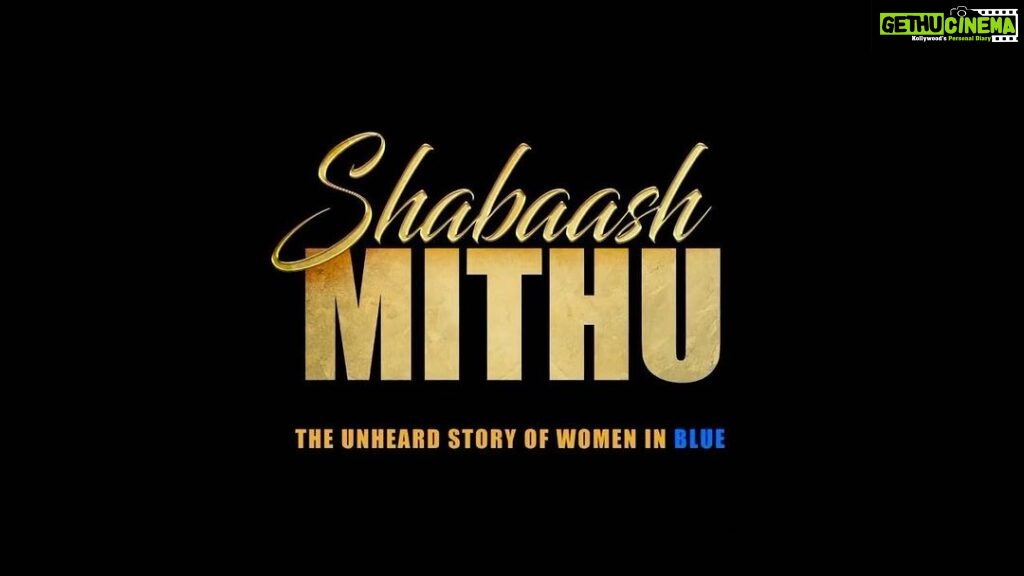 Mumtaz Sorcar Instagram - How’s thaaaattt??!!!! 😄😄 So proud to be part of a film that narrates the story of a true warrior…one of our gems… @mithaliraj The one who redefined the gentleman’s game…and created herstory!! 💙🏏 ‘Shabaash Mithu’ out on the 15th of July 2022!! Get ready to be bowled out by the women in blue… 😉😄 @viacom18studios @ajit_andhare @taapsee @srijitmukherji @tseries.official @colosceum_official @priyaaven