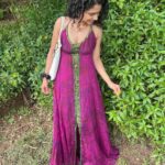 Namita Krishnamurthy Instagram - Forest nymph energy 🧚 Gorg jewelry from @atiracreations #goadiaries #flowergirl #goodvibesonly