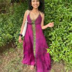 Namita Krishnamurthy Instagram - Forest nymph energy 🧚 Gorg jewelry from @atiracreations #goadiaries #flowergirl #goodvibesonly