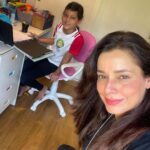 Neelam Kothari Instagram - A big hello! Been MIA as I have been swamped with stuff. Being a working mom gets challenging at times, nevertheless, you’ve got to follow your passion and fulfil your dreams and duties. From designing jewellery, facing the camera, being a mom of two kids(husband included @samirsoni123 😉) wife, daughter and homemaker. I love every bit of it and wouldn’t have it any other way.