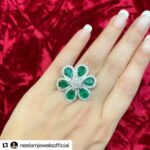 Neelam Kothari Instagram - Just love this ring @neelamjewelsofficial ❤️ ・・・ These are a few of my favourite things ❤️ #emeraldrings #neelamjewels #magnificentjewels #finejewels #finejewellery #art #design #jewels