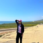 Neelam Kothari Instagram - Bright and sunny California ☀️☀️💖💖 @cry.america @crysandiego Santa Monica Beach and Pier, Santa Monica, California