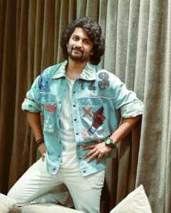 Neeraja Kona Instagram - 🤩 @nameisnani 

In @shahinmannan 
Pics @sridharchadalawada 
#Dasara