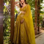 Neeraja Kona Instagram - This girl ✨ @rituvarma Lehanga @archanajaju.in Jewelry @emmadi_silver_jewellery Asst stylist @manogna_gollapudi Photographer @adrin_sequeira