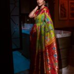 Neeraja Kona Instagram - Miss SH💟 @shrutzhaasan Saree @brandmandir Jewellery @vajrjewels Asst stylist @manogna_gollapudi Photographer @adrin_sequeira Hyderabad