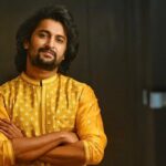 Neeraja Kona Instagram - Nani X Anita Dongre @nameisnani Dharani in Mumbai💥 Kurta @anitadongre Shoes @shutiqofficial @noonoo.in Asst by @manogna_gollapudi @meghanaa_ch Hair @hairbylalith Photographer @sridharchadalawada #Dasara Mumbai - मुंबई