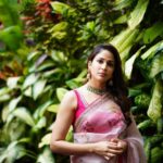 Neeraja Kona Instagram - Lavanya 💟 @itsmelavanya Saree @seharrebysahitheereddy Jewellery @bcos_its_silver Asst styling @meghanaa_ch Photographer kannasrihari