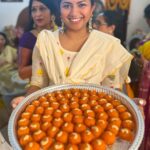 Neeraja Kona Instagram - Laddu isaaa vibe ✌🏻