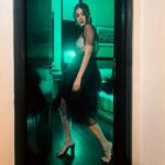 Neeraja Kona Instagram - 🧑🏻‍🎤 @shrutzhaasan Dress @deepikaaroralabel Asst stylist @manogna_gollapudi Photographer @dimensions.dmns
