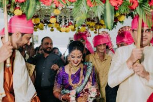 Neetha Ashok Instagram - Blessings 🥰

Bride & groom’s Costume designed, conceptualised & styled by @arulaa_by_rashmianooprao 
Mua by @piya.artistry 
Brides and grooms jewellery by @beadedtreasuresjewelry 
Pc @pixel_stream 
Bridal mehendi by @mehendistoriesbykiran 
Nails by @flamingonailsindia 

#married #justmarried #happytears #tearsworthymoment #bridesofbangalore #brides #southindianbrides #southindianweddings #indianwedding #indianbride #southindianjewellery #wedding #bridalmakeup #bridesofindia #southfashionstyle #silksaree #kanchipuramsaree #bridesofhydrabad #bridaljewellery #templejewellery #weddingphotography #sareelove #bridal #southindianfashion #bridalwear #makeup