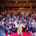 Neeti Mohan Instagram - These Med Students know how to PARTYYYYYY 🎉 SCB medical college seeing you all sing and dance was quite a sight and an experience!!! The Band and me still talk about it 😅 Thank you for a mad night! Much love ❤️ @amit_thosar @rohann_95 @akshay.menon.official @anithadkar @denzil.mathias @ritickasjalan @_smfilms @desigulab @manuvjacob Samhit Pranoy Shane Fit @asos @londonrag_in Styling - @shreyandurjastyle Hmu - @ritickasjalan S.C.B Medical College, Cuttack auditorium