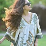Neeti Mohan Instagram - Just cuz the Grass is Greener ☀️🌧️ 📸: @nikhilpanditphotography