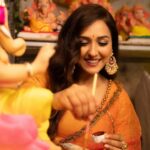 Neeti Mohan Instagram - हे गणराया 🌸