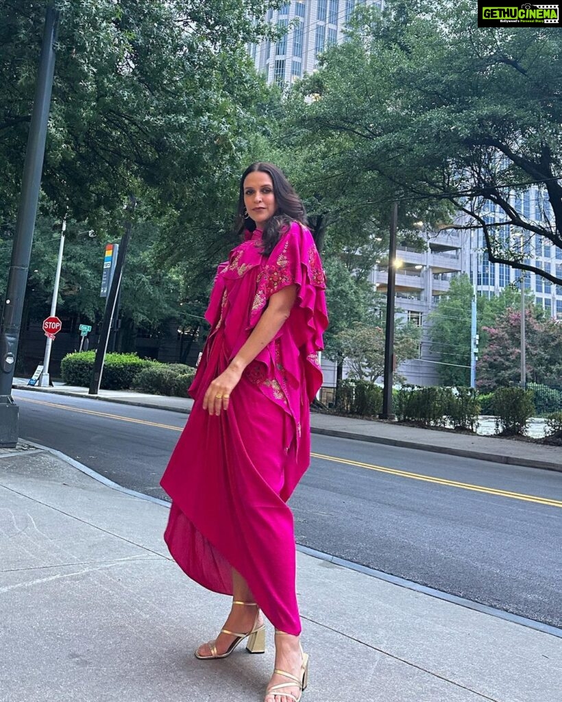 Neha Dhupia Instagram - My 72 hours in #Atlanta 🇺🇸 … was fun while it lasted! Now fighting Jet lag ✈️ … 💤 #kbye