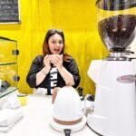 Nehalaxmi Iyer Instagram - ☕️ Espresso-ing my love for coffee shops where memories brew, one cup at a time! 🔗𝕃𝕚𝕟𝕜 𝕚𝕟 𝔹𝕚𝕠 . . . 🌻 New #foodiefriday video is out ☕️ . . . . . . . . . . . . . . . #sunflowers #yellow #café #cutecafe #coffeemachine #coffee #cute #ishqbaaz #instadaily #photooftheday #coffeelover #instagood #explore #love #youtubevlog #foodvlogger #foodvlog #youtube #mumbai #india Bandra Mumbai
