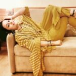 Nehalaxmi Iyer Instagram - Kurta pajamas, where comfort meets sophistication with versatile style statement that effortlessly blends casual and chic. . . . . . . . . . . . #ootd #ootn #indian #indiantraditionalwear #indianloungewear #yellow #photooftheday #instadaily #fashionstyle #instafashion #vogue #india #mumbai #ishqbaaz #love #nehalaxmi #fashionblogger #fashionstyles Keys Hotel Pimpri-Pune