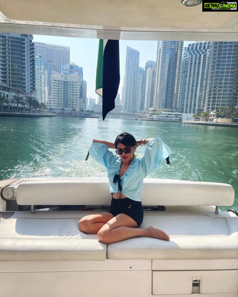 Nidhi Subbaiah Instagram - All we have is now 💙 Dubai Marina