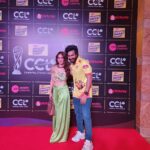 Nikita Rawal Instagram - One evning @CCL with my freinds like family My bestie 💓 @pakkhihegde @thevishnuvishal @navdeeptomargujjar_ Grand Hyatt Mumbai
