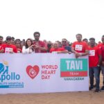 Nikki Galrani Instagram - Hearts united for World Heart Day at Marina Beach, Chennai ♥️ #HealthyHearts #WorldHeartDay #Awareness