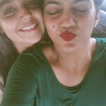 Nisha Ravikrishnan Instagram – Blooper Alert 🤫🤭 
n she said “i miss you come back soon” antha 😂 

N i miss you too 💕 will see you soon Cocoma 🤌🧿🖤♥️ 

#anvisha #mangalorediaries