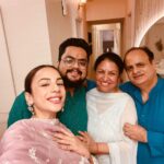 Nitibha Kaul Instagram - Rakshabandhan ‘23 ✨🤍 The last slide is my fav 😂🤌🏼 Wearing @shopmulmul #Rakhi2023 #RakshaBandhan #BrotherSister #TheKauls #IndianFestivals #Rakhi #RakhiOutfit Delhi, India