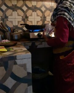 Palak Lalwani Instagram - I had the pleasure of meeting an extraordinary woman who runs this tea shop alongside her husband. 
The tenderness and love she poured into cooking special meals for us warmed my heart.🤍