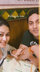 Panchi Bora Instagram - Guess everything makes more sense…with you! ❤️