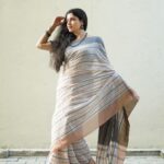 Papri Ghosh Instagram - Focus on CONFIDENCE, not comparison #white #saree #actress #confidence #weekend #casual #photooftheday