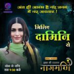 Pavitra Punia Instagram - मिलिये दामिनी से, Ishq Ki Dastaan Naagmani Ishq Ki Dastaan Naagmani | Mon-Sat 9:30pm only on Dangal TV #ishqkidastaannaagmani #DangalTV #दंगलटीवी #इश्क़कीदास्ताननागमणि #दंगलटीवी #drama #tv #tvshow @pavitrapunia_ @aleya.ghosh @karamrajpal @riddhisharmaofficial @iamanshulbammi @jitentrehan @pallavi_s_rao @swatipansareofficial @nehayadav_official