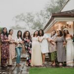 Pearle Maaney Instagram - Rachel’s Baby Shower !!!! We had a blast 💥🧿 Any guesses on what the theme of our party was ? 😋❤️ @rachel_maaney & @rubenbijy wishing you both the besssssst! 😍 . . Click @magicmotionmedia Decor @thegreindale My Styling @ashna_aash_