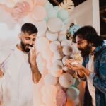 Pearle Maaney Instagram - Rachel’s Baby Shower !!!! We had a blast 💥🧿 Any guesses on what the theme of our party was ? 😋❤️ @rachel_maaney & @rubenbijy wishing you both the besssssst! 😍 . . Click @magicmotionmedia Decor @thegreindale My Styling @ashna_aash_