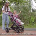 Pooja Banerjee Instagram - From feeding moments to playful days, my bond with Sana has grown as she does. Our quality time keeps expanding, whether we’re at home or out for strolls. It’s all thanks to the LuvLap Alpha stroller, chosen for safety, comfort, and convenience since she was a baby. With extra cushioning and spaciousness, she’s always at ease. The adjustable canopy shields her from harsh elements, and the multi-position seat recline ensures her comfort in any situation. The reversible handlebar keeps her close and allows for flexible viewing. Moms, this LuvLap Alpha stroller is truly a gift for you and your little one. Head to LuvLap and embrace the journey with the perfect Alpha Stroller! @luvlap.in. Hair styling by @vibeshealthcare