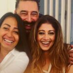 Pooja Batra Instagram - AND WE ARE BACKKKKKK… I don’t believe friendship means forgetting or even forgetting… it means being there for for the other person when the rest of the world has left and above all it means NEVER forgetting the memories and the reason you were friends in the first place. Welcome back in my life my doll @poojabatra and thank you for this my lovely friend @inder_sudan you are a true buddy