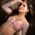 Pooja Chopra Instagram - 💫 . . In @reynutaandon 📸 @deepak_das_photography Makeup @tanyamakeoverofficial Jewellery @dhanrajjewellers Styling @nikitah_14