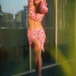 Pooja Chopra Instagram - 🦩 . . . . . . . . . 📸 @kapilcharaniya ✍️ @yuvraj.rnvr styling🫶🏻@stylebyesh 👚@Liyokki 💄 @tanyamakeoverofficial