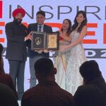 Pooja Chopra Instagram - An absolute honour to have attended the 'ET INSPIRING LEADERS UTTARAKHAND' alongside honourable Governor of Uttarakhand @ltgengurmitsingh Felicitated the inspiring leaders of the state in the field of Health, Education, Industrialists, Businessmen & Startup for their achievements. Leaving the Doon valley hugely inspired myself. Thank you for having me @the_economic_times @timesofindia Hyatt Regency Dehradun