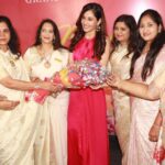 Pooja Chopra Instagram - Grand inauguration for @thebridalstorypunebyjito , Pune all things fun , exquisite, exclusive and why not it was woman power all the way.. 💫 Thank you so much for having me ♥️ Pune City