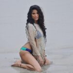 Poonam Pandey Instagram - Kissing the rain 🌧️ . . . Shot by: @faizialiphotography Styled by: @styledby_kotsav Hair/makeup by: @sunny_makeup_artist #poonampandey #poonampandeyreal #photography #beach #fun #shoot #pplovers #photooftheday #hot #hotmodel #beachlife #beachvibes