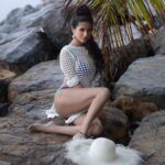Poonam Pandey Instagram - And like water, I always find my way. . . . Shot by : @faizialiphotography Styled by: @styledby_kotsav Hair by: @sunny_makeup_artist Makeup : @sunny_makeup_artist #poonampandey #photoshoot #beach #poonampandeyreal #photo #fun #instadaily #monday