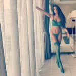 Poonam Pandey Instagram - Hulk fan . . #poonampandey #poonampandeyreal #poonampandeyhot #poonampandeyfans #poonampandeyphotos #poonampandeysexy #ppfans #fun #green #lingerie #photoshoot