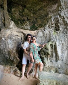 Poonam Preet Bhatia Instagram - And we will travel together and just be in love forever ♾♥️🦋

@sanjaygagnaniofficial 😘

#anniversaryvacation #thailand #phuket #phiphiisland #jamesbondisland #poonjay #forever