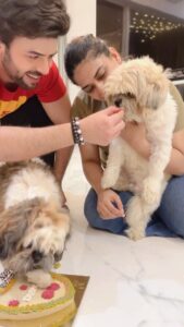 Poonam Preet Bhatia Instagram - Wishing a FUR-BULOUS day to the Naughtiest Girl of my life - Disney 🐶🥰🤪❤️

#birthdaygirl #dogbirthday #naughtydog #shihtzu #birthdaypawty