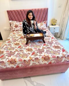 Poonam Preet Bhatia Instagram - Unleash the power of comfort with @boutiquelivingindia. Elevate your sleep experience today. #boutiqeliving #LuxuryBedding #SleepSanctuary" 
@boutiquelivingindia @alphabetmedia 

P.s - The last slide is my most favourite 😍😍
