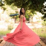 Poornima Ravi Instagram - In a world full of trends, I'll always choose happiness and a fabulous dress. ✨👗 Pc: @bricabrac.in Outfit & Styling: @swethaindiranstylist