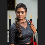 Poornima Ravi Instagram - Costume: @tina_couture1607 Jewellery: @muthucharam_2018 Make up: @sa_makeoverartist Photography: @udhaya_kumar95