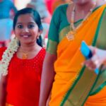 Premi Viswanath Instagram - Our sweet devoooty ❤️ @devanandha.malikappuram @premi_vishwanath @_.maaaaaaaanu @drvineethbhatt #camera @saleeshgopal Chakkulathukavu Devi Temple