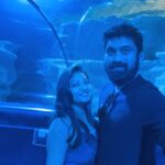 Priyanka Nalkari Instagram - #aquarium #kl #kualalumpur #lovefishes #blue #couplegoals #happyweekend #jumpsuit #selfies #malaysia #fun #happy #wifeylife #actresslife #teluguamayi #tamilactress #indian #instagram #instamood Aquarium KL Tower