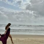 Puja Gupta Instagram – “What would be the point of living if we didn’t let life change us?” Utorda Beach, Goa