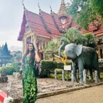 Pujita Ponnada Instagram - Exploring phuket 👒🦋🐉✨ Pic 1,4,6 - old town phuket Pic 2,3,5 - Wat chalong temple Pic 7,8,9 - @big_buddha_phuket_official #pujitaponnada #thailand #phuket #travel Phuket, Thailand