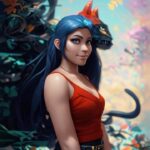 Rachana Inder Instagram - Use headphones 🎧 for some AI generated sounds. “Discovering insane possibilities of A.I ft. @rachana.inder “ #ai #stablediffusion #warpfusion Bangalore, India